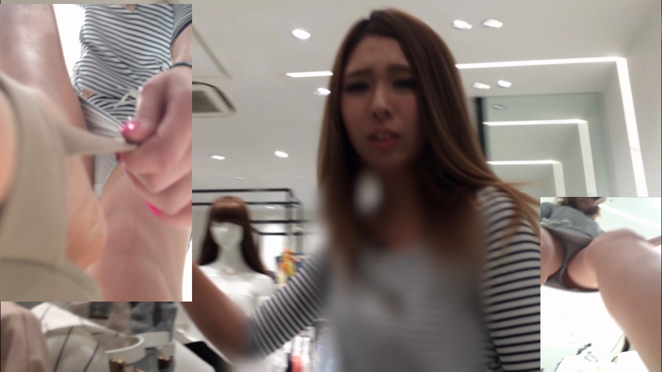 ショップ店員　逆さ撮り　part3