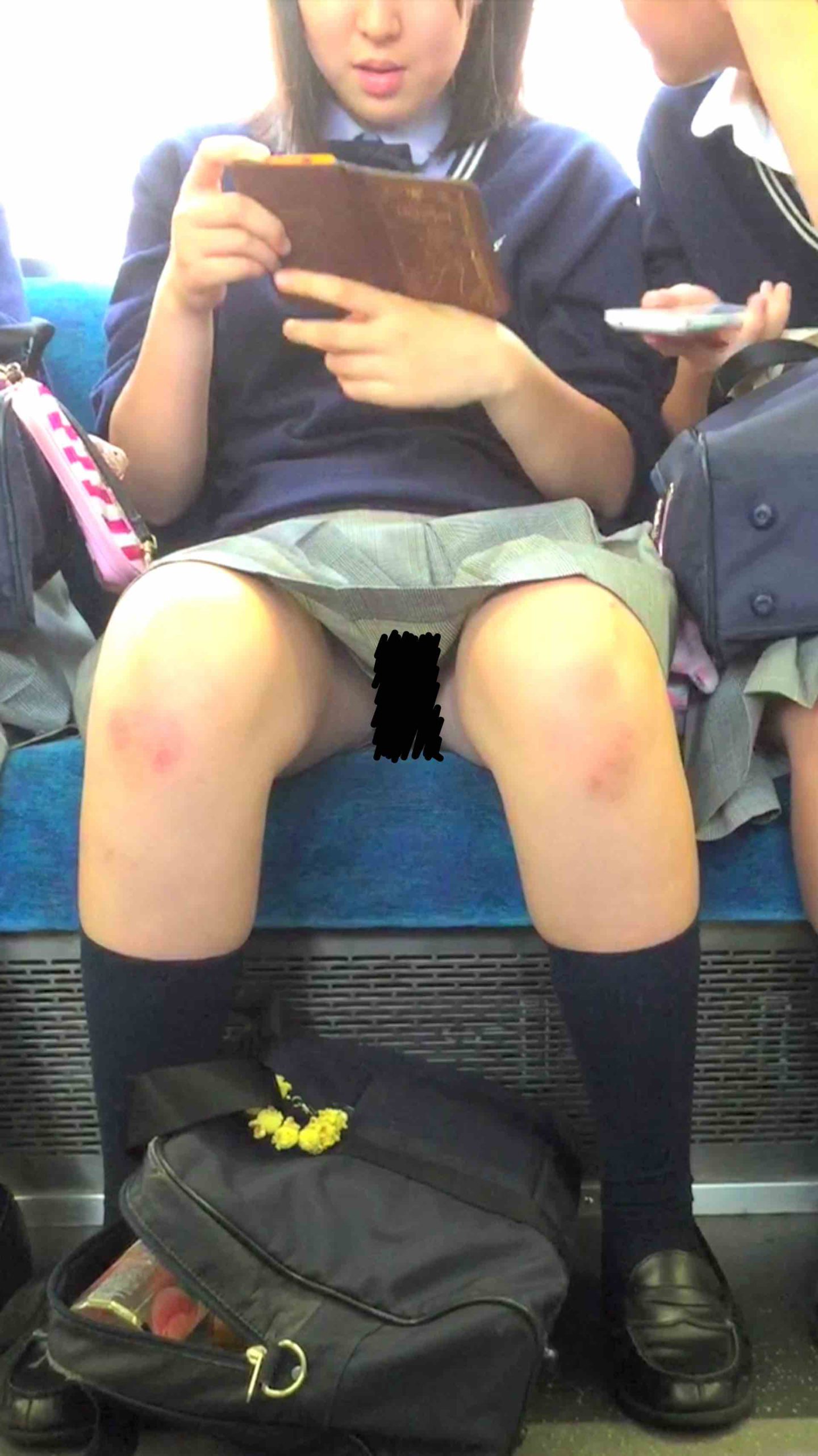 変態J◯のむっちり質感生脚7