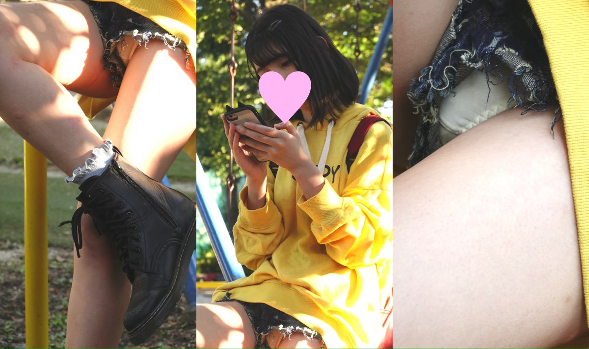 [4K撮影] 友達が白パンツ丸見えで…