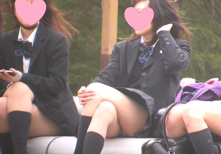 桜の頃の制服JK⁉