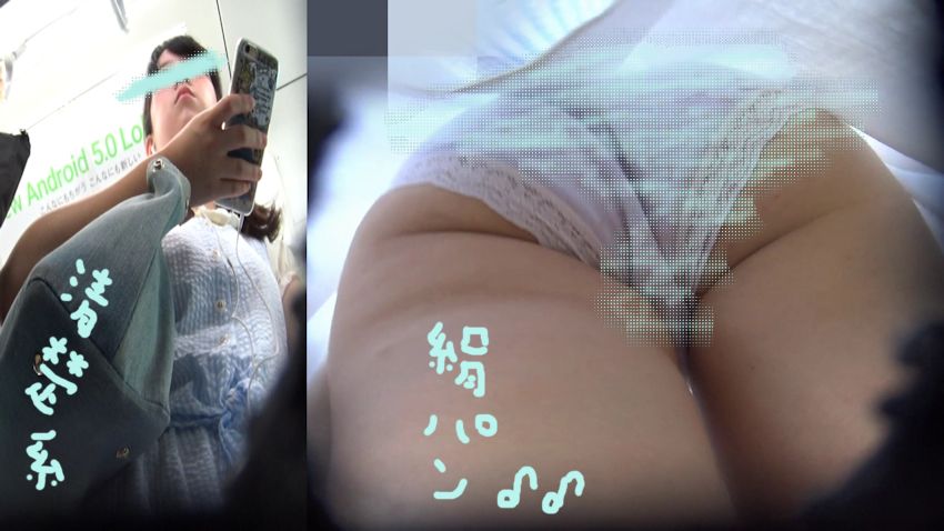 パンチラ小人目線☆☆（pa-to100)［電車編］