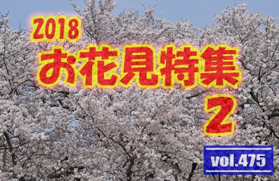 vol.475：2018年 お花見特集 第２弾