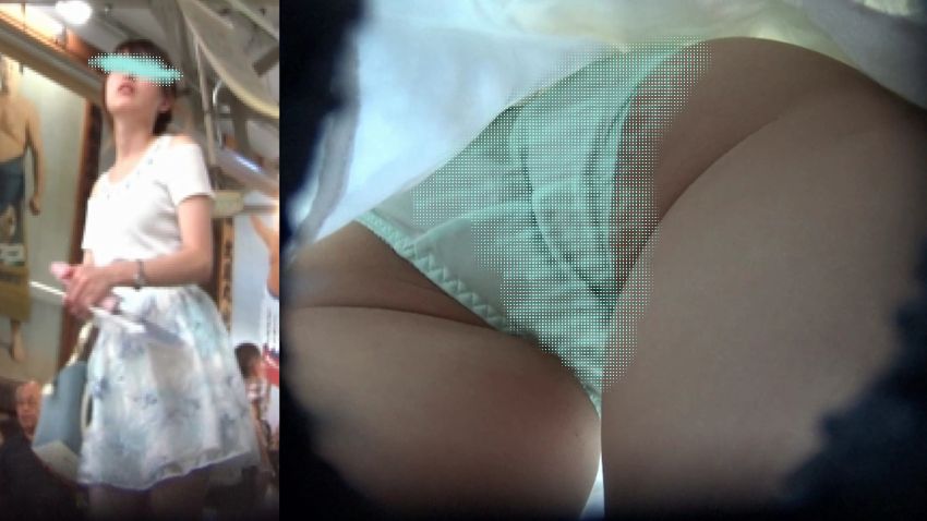パンチラ小人目線☆☆（pa-to254)［電車編］