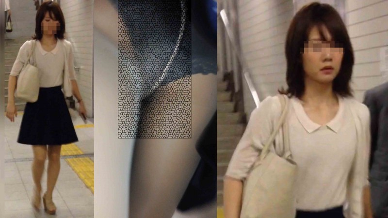 4K bomb508 スレンダー極上美人お姉さんの縁レース黒P エスカめくり